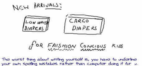 Fashion Conscious Kids, Spell Checker, Diapers, Trends, Humor