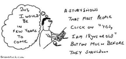 18yrs or old,Adult,I agree,above eligible age cartoon