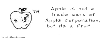 Apple’s Fruit,Apple Coporation Trademark
