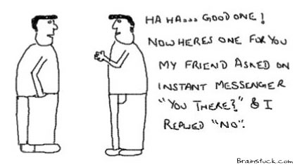 You u there,UT,Instant Messenger, Chat, Internet slangs