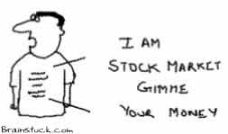 Stock Market T-Shirt, Loss, Money, Money Market, Global Indices, Sensex, Dow Jones, Nasdaq, Nifty, Cartoons
