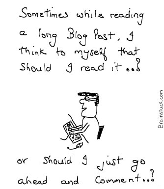 Comment or read the post,Blog,Cartoons,Commentators