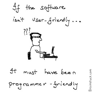 Coder/Developer Friendly or User Friendly,Software